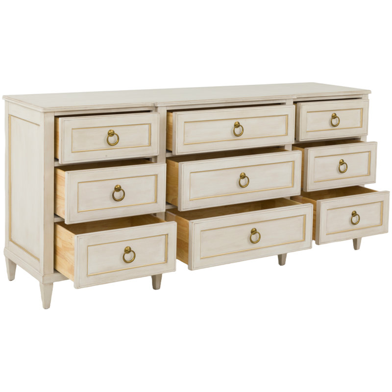 9 - Drawer Dresser, Champagne Mist