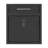 Lockable Mailbox Wall‑mounted Drop Box Letter Box with Combination Lock Suggestion Box Donation Box for Home Apartment Office