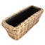 Jardinière rectangulaire avec insert en plastique