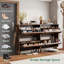16 Pair Shoe Storage Cabinet