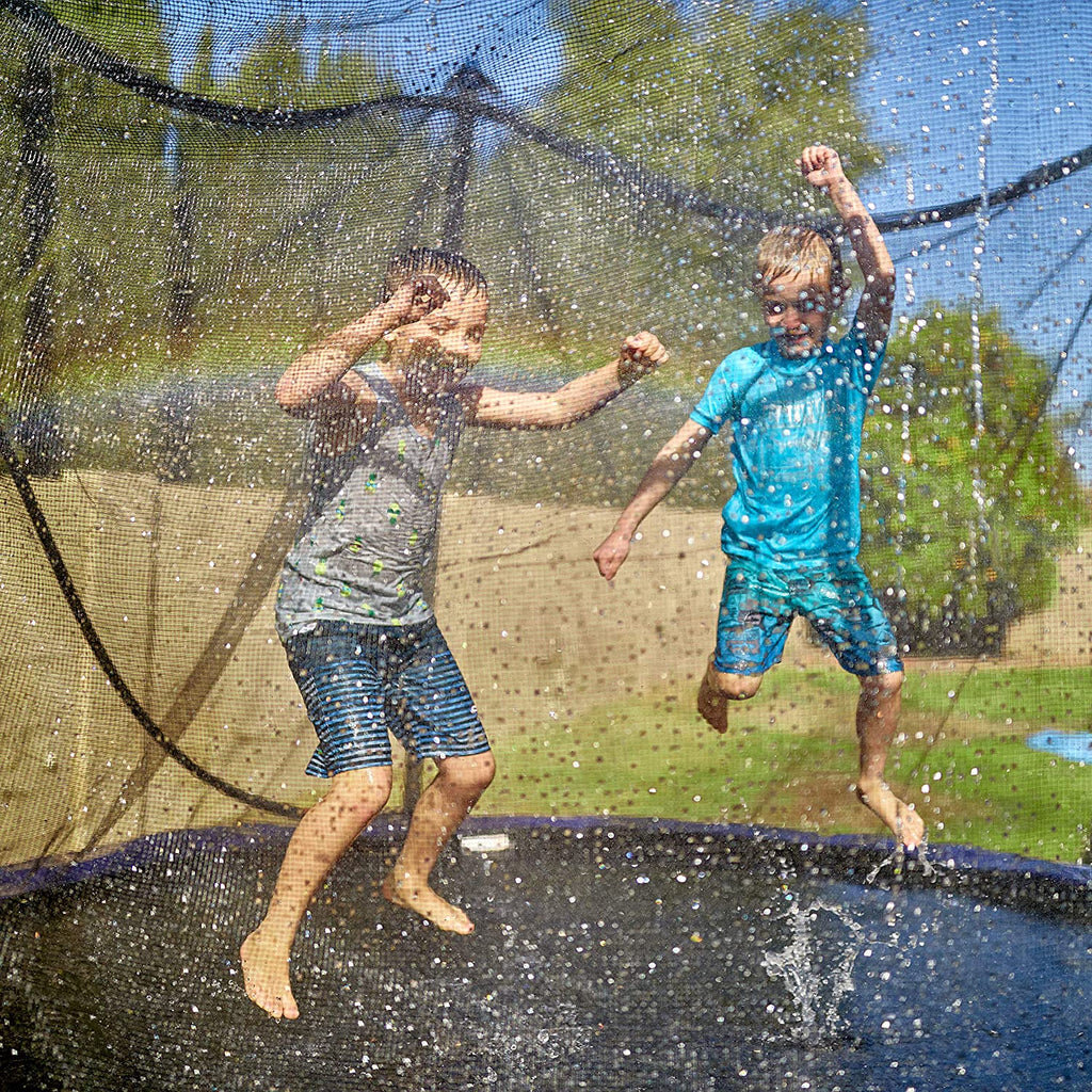 Joyin 7' Round Backyard Sprinkler and Safety Enclosure for