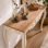 Console antique blanche rétro avec des sculptures en bois et un design ouvert, complément aux décors modernes, 14,54 lb de poids inspiré du poids du produit, haute qualité, applique murale,
