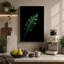 Single Feather Study Modern - Wrapped Canvas-1197271538-1197271536