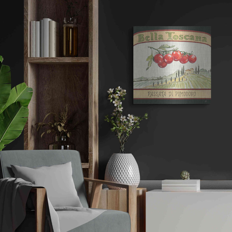 «Tuscan Flavour V» par Daphne Brissonnet, H 24 po x l 24 po