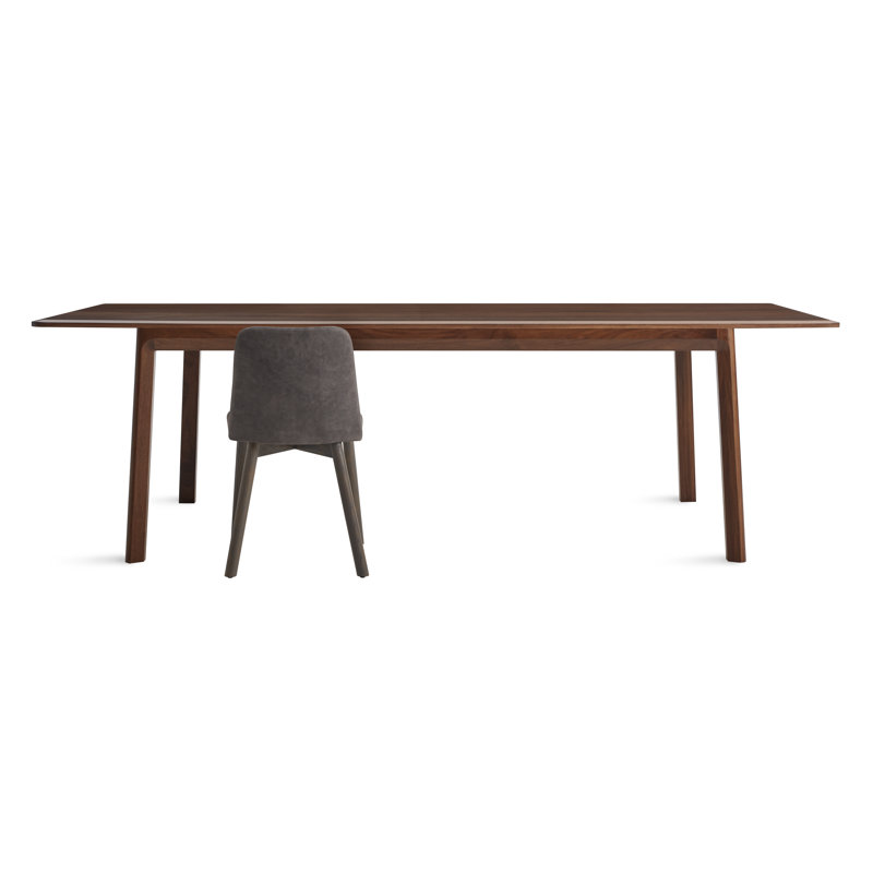 Keeps Solid Wood Dining Table, Walnut, 42" W x 100" L
