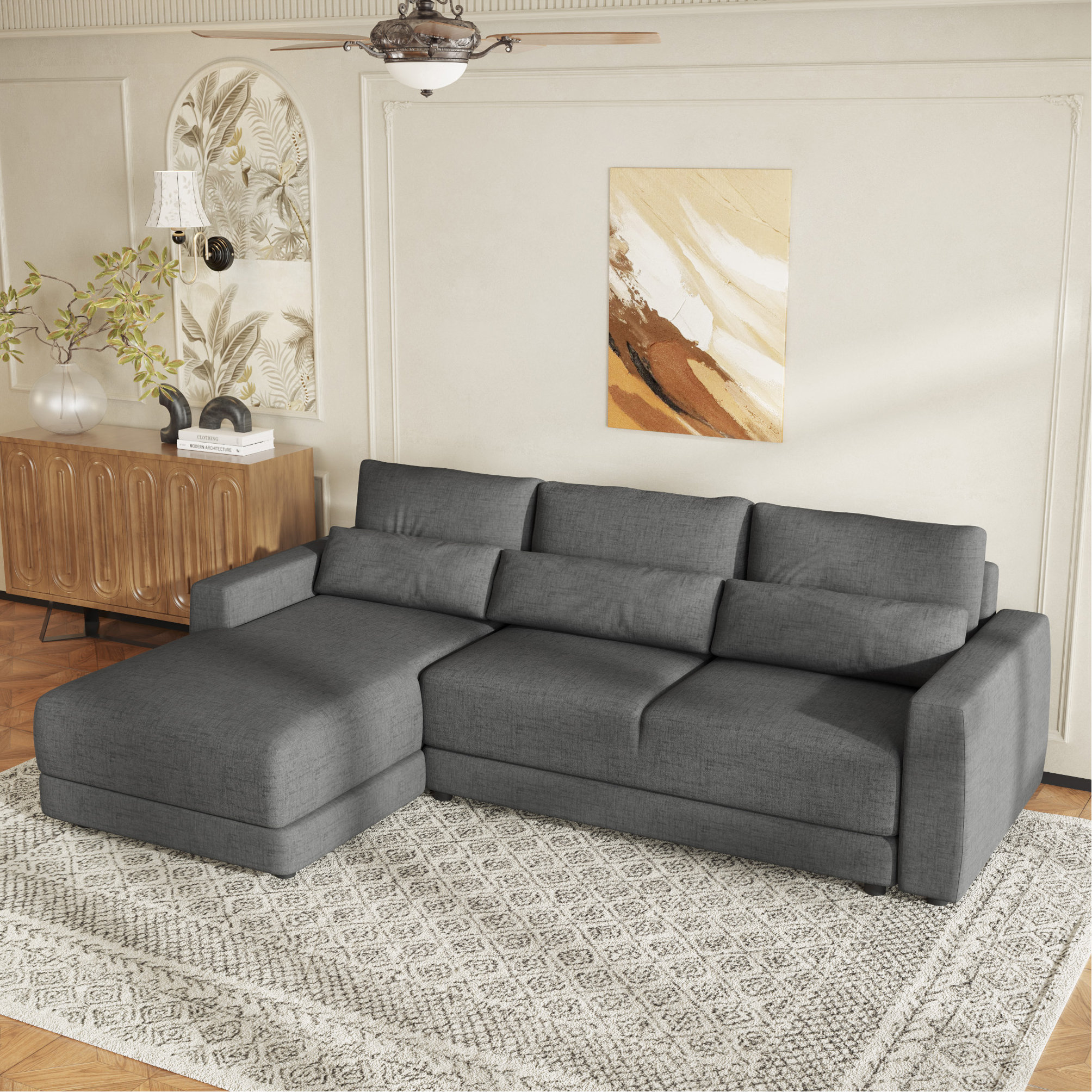 A Living Room Sofa With Removable Cushions: Ultimate Comfort & Style