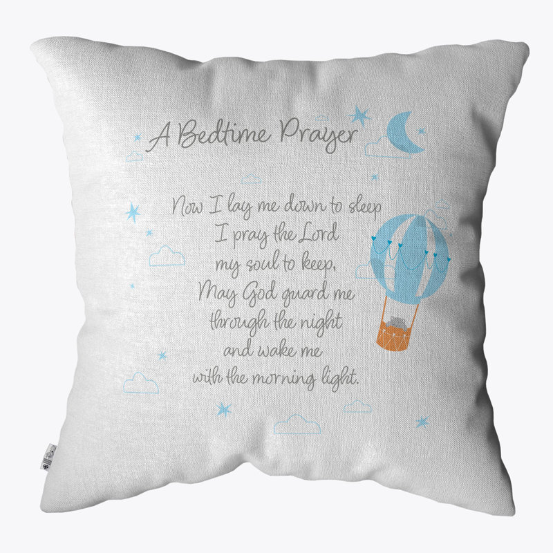 White Square Throw Pillow Cover
