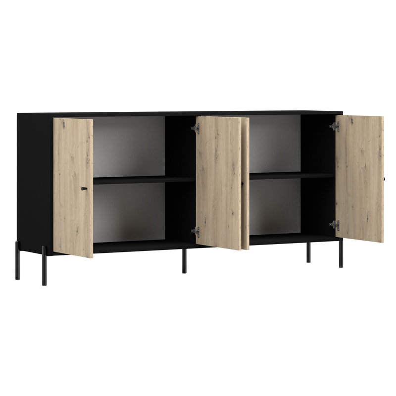 Four-Door Chest of Drawers 200 cm