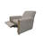 Rillings 36.35"W Med Gray Modern Manual Push-Back Recliner with Solid Wood Frame-1271115199