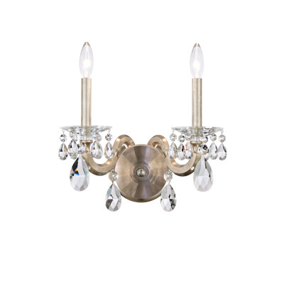 San Marco Aluminium Candle Wall Light