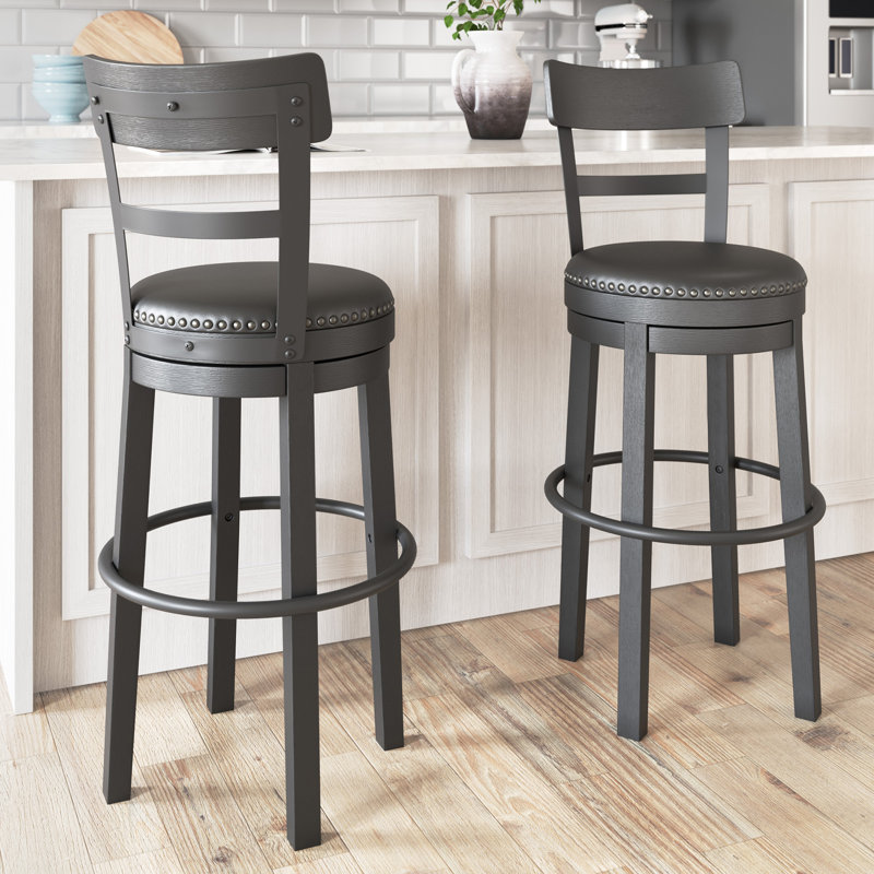 Tabouret de bar rotatif Daiah