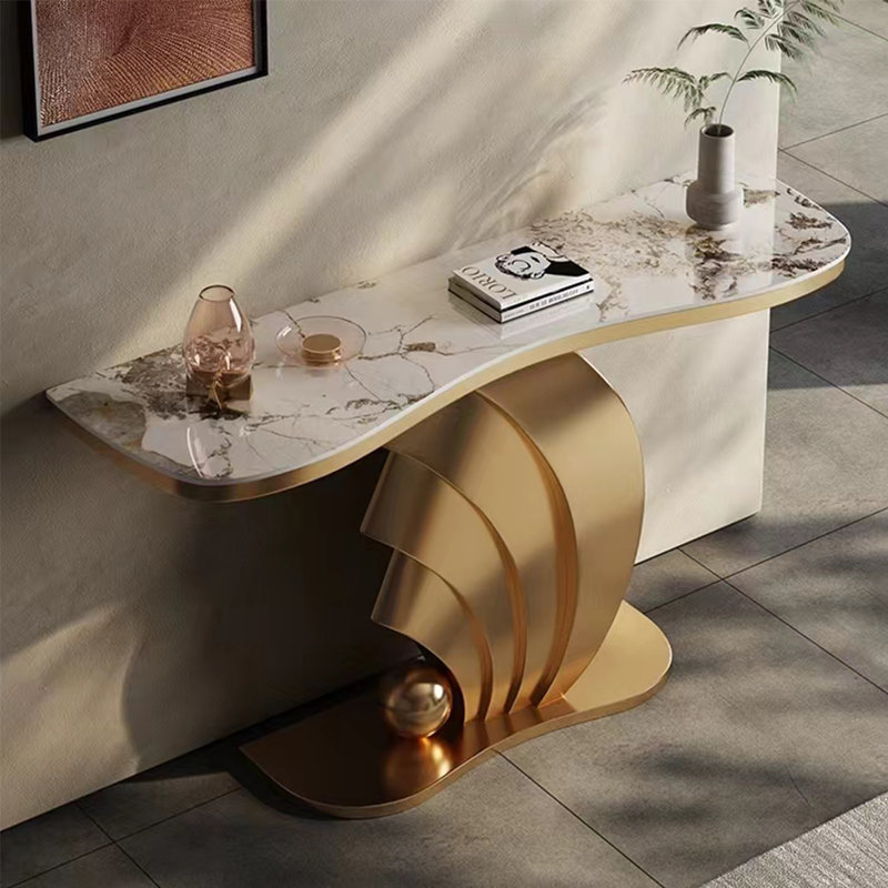Console Modern Luxury Art, H 33,46 po x l 47,24 po x P 15,75 po