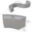 Hauteur de repose-pieds courbé en S Pro Series, paquet de 6-103007620-103259285