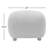 Overstreet 23" Wide Boucle Upholstered Ottoman-1147633619