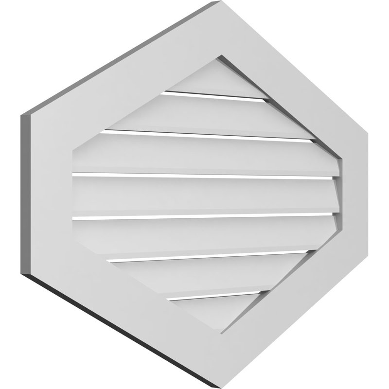 Pente verticale verticale en uréthane 6 pi, 28" H x 36" W x 1" D