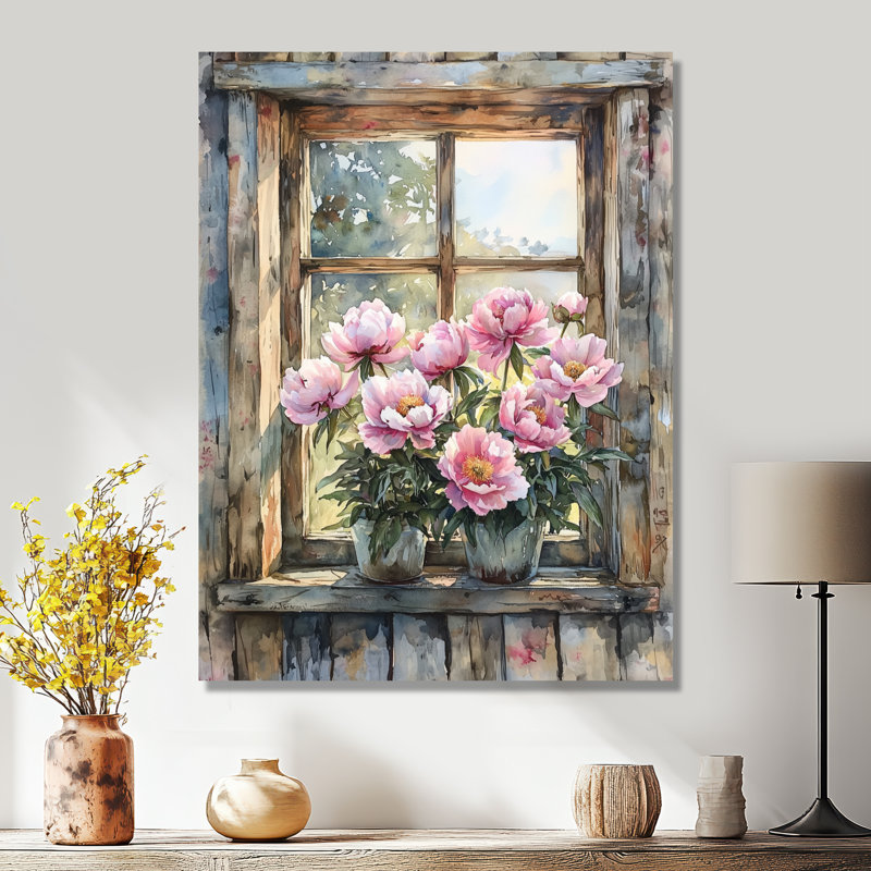 Neasden - Floral Wall Art, Ne s'applique pas, Toile tendue, H 20 po x l 12 po