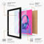 Neon Headphones Modern - Framed Print-1721361402-1721361405