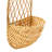 Hand-Woven Hanging Wicker Basket