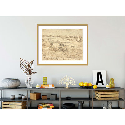 Récolte - La plaine de la Crau par Vincent van Gogh - Impression numérique sur toile