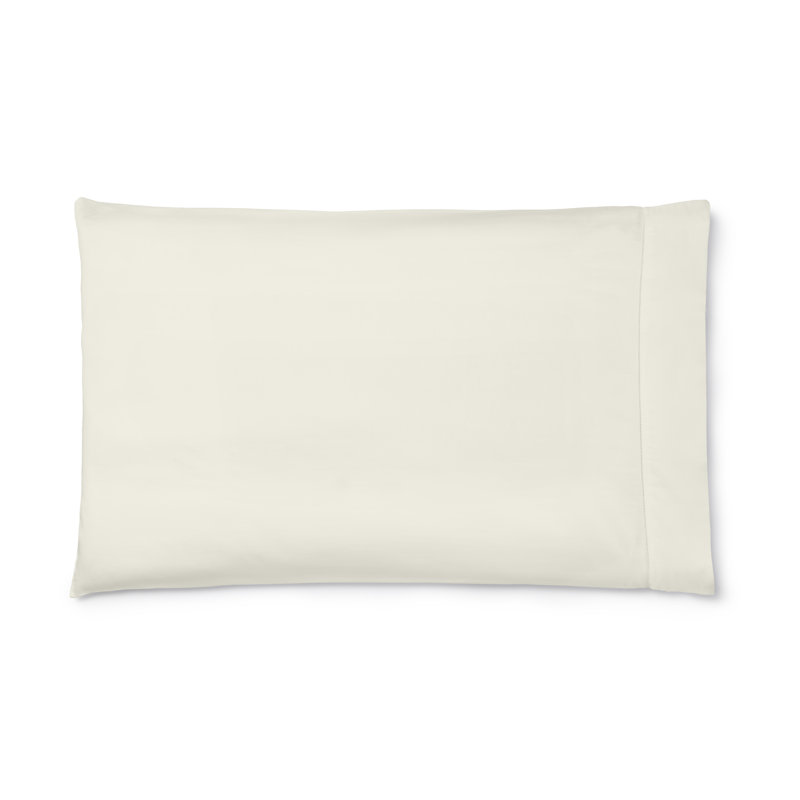 Fiona Sateen Pillow Case, King, Ivory