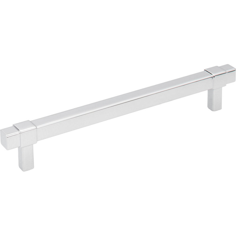 Zane Bar Pull, 6 5/16", Polished Chrome