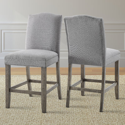 Hallowell Upholstered Counter Stool