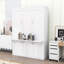 Lit escamotable en bois avec bureau-1585161682