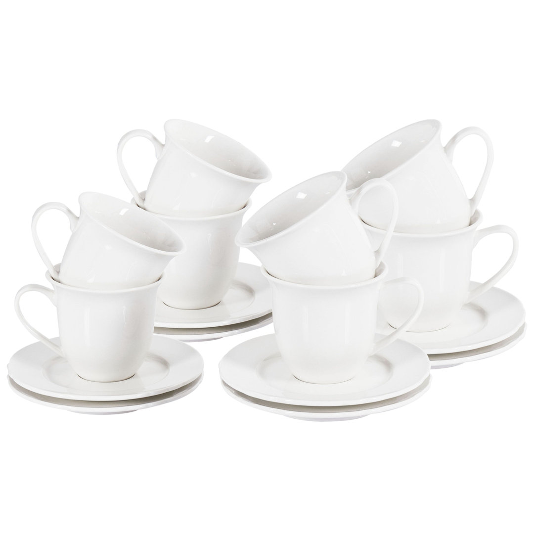 ELDERBERRY Handmade Porcelain Teacup and Saucer