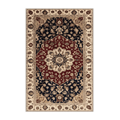 Machine Washable Persian Beige Area Rug