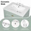 Meuble-lavabo de salle de bain avec lavabo, 3 tiroirs-1081084645