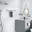 24" Wall Mounted Towel Rack with Shelf
