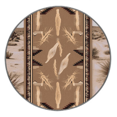  Tapis lavable Tumbleweed Trails Southwestern