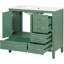 Meuble-lavabo simple l 36,88 po x P 18,41 po x H 34,18 po