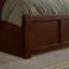  Lit plateforme en bois massif Nantucket avec pied et gigogne assortis-96140371-96140372