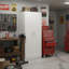 Armoire de rangement polyvalente blanche Modex-2085297228