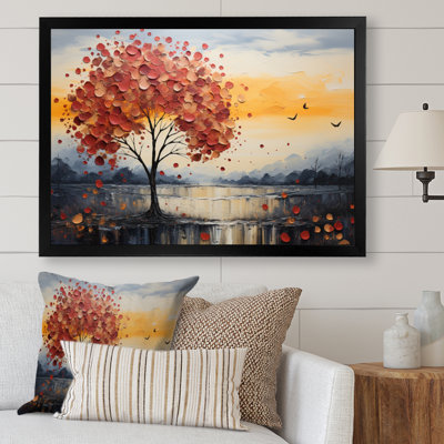 «Romantic Landscape Melting Hearts IV», reproduction sur toile
