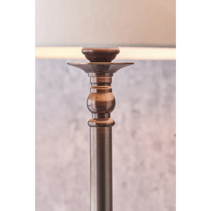 Bhupendra 165cm Satin Traditional Floor Lamp