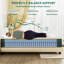 Matelas hybride en mousse à mémoire de forme 14 po dans une boîte-100299363-129583936