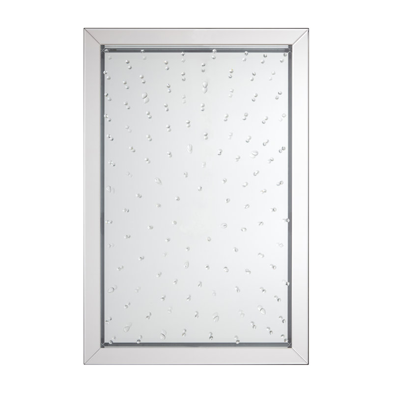 Yvonne Metal Flat Wall Mirror