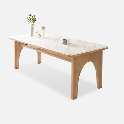 Pursifull Pine Solid Wood Base Dining Table