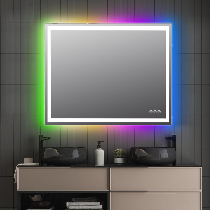 Miroir Amrik, 32 po x 40 po, Rectangle