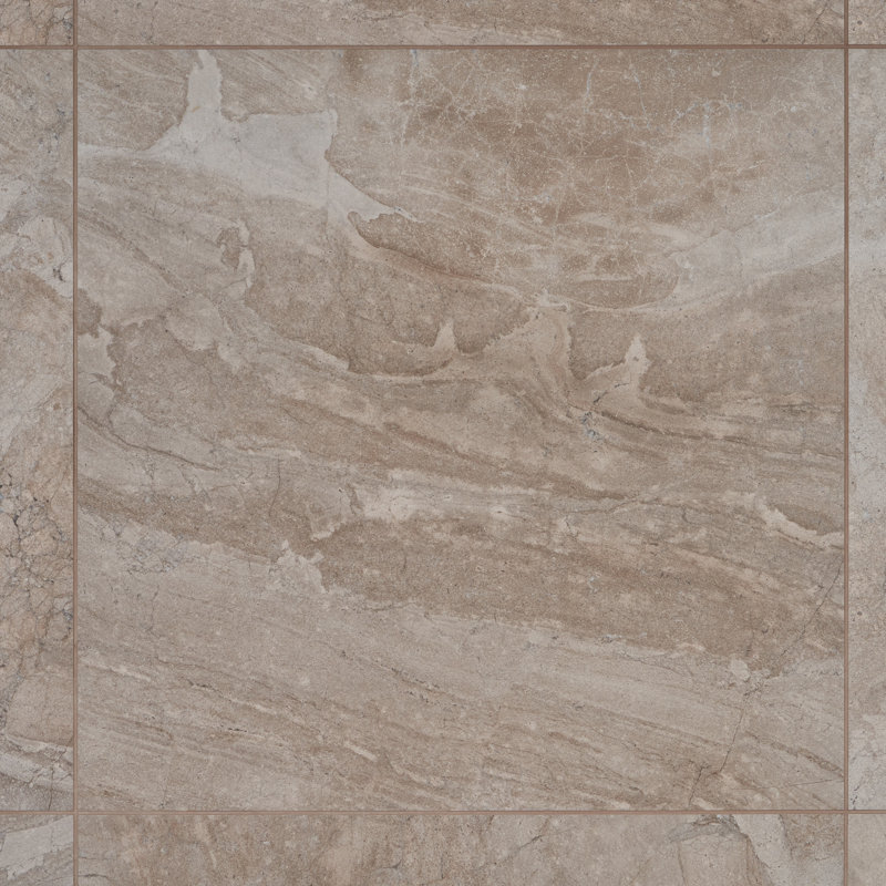 Esperanza 35.43 In. X 35.43 In. Matte Porcelain Floor And Wall Tile (17.43 Sq. Ft. / Case), Mountain Beige