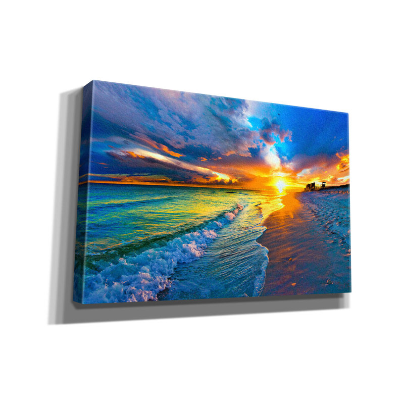 " Beach Landscape " by Ezra Tanner