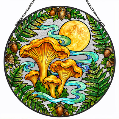 Plants & Flowers Window Panel