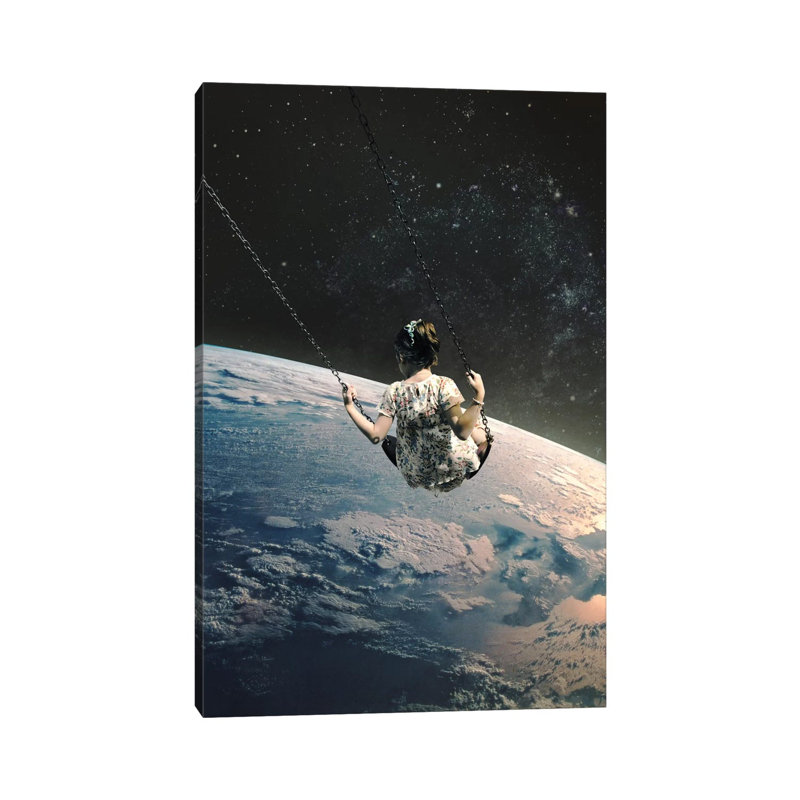 Swing 1 Piece Wrapped Canvas Wall Art, 30.48 cm H x 45.72 cm W, Wrapped Canvas