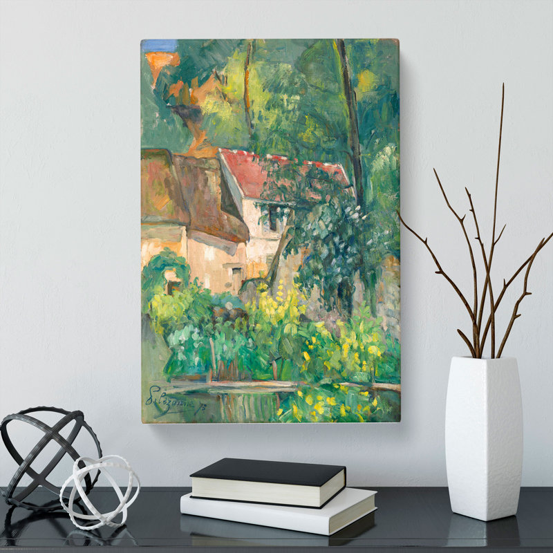 House Of Pere Lacroix by Paul Cezanne - Wrapped Canvas, 76cm H x 50cm W x 3cm D