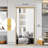 32x70" Full-Length Mirror , Shatterproof Glass, HD Reflection & Multi-Mount Design for Bedroom/Living Room/Salon
