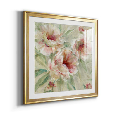 " Peony Garden I " Painting Print
