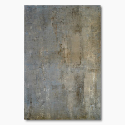 Gris et brun Colorfields III - Art mural moderne et contemporain sur toile