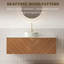Ensemble de meuble-lavabo flottant avec lavabo mural 48 po RUBEN-1056784916-1056784918-1056784913